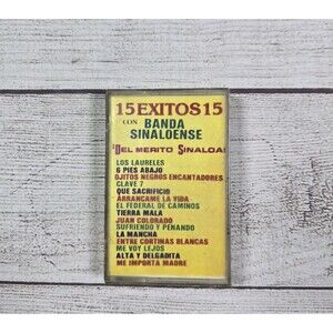 Banda Sinaloense Los Porteños De Badiraguato 15 Exitos Del Merito Sinaloa RARE